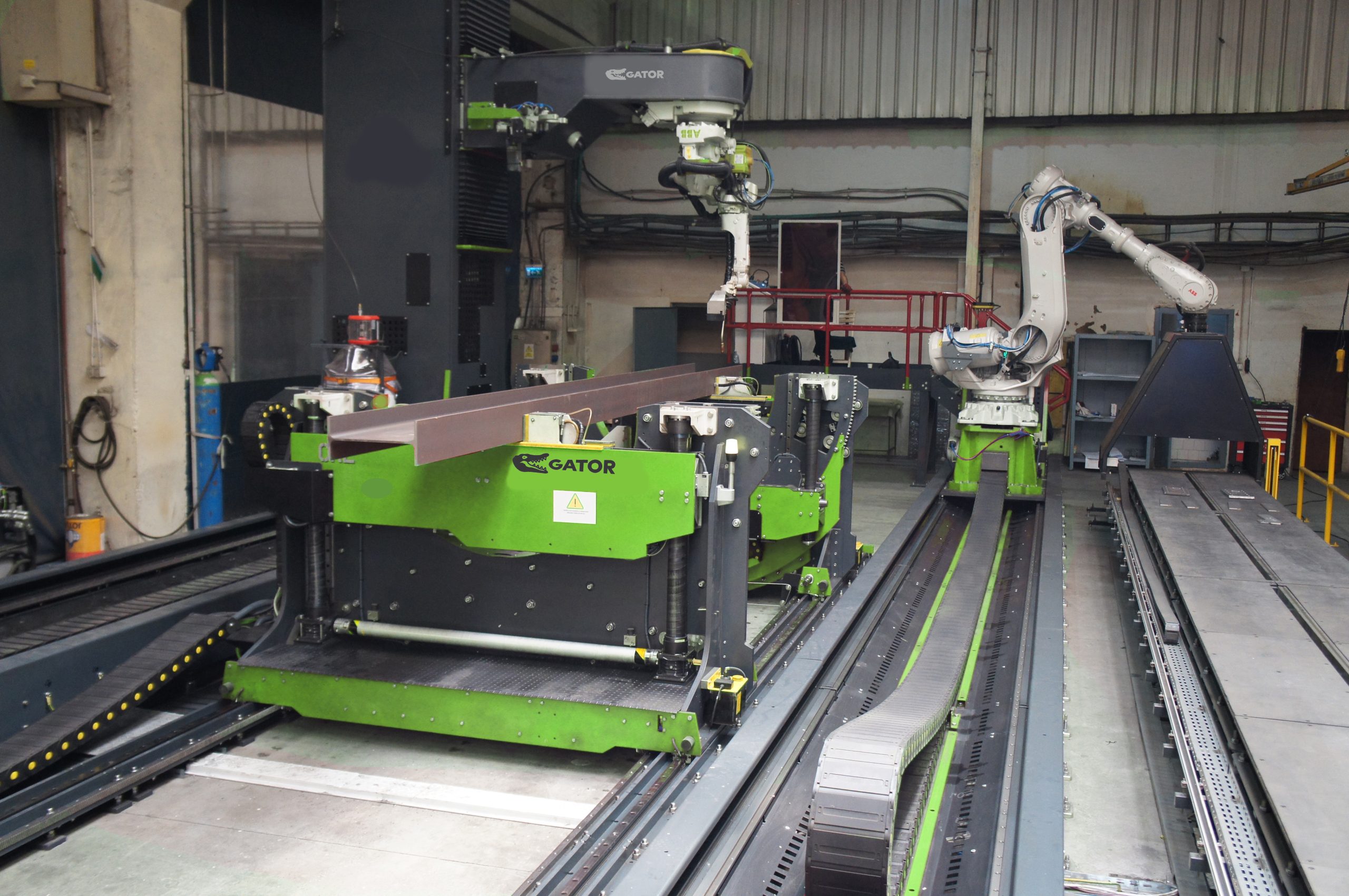 Beam Rotators and Positioners for Structural Welding