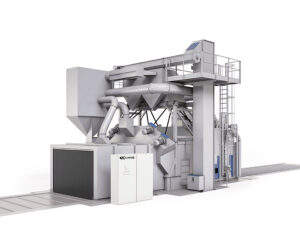 GAP Series Shot Blasting For Structural Steel